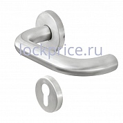 Дверной гарнитур DL 038/F PZ Rt (шток 9 мм)